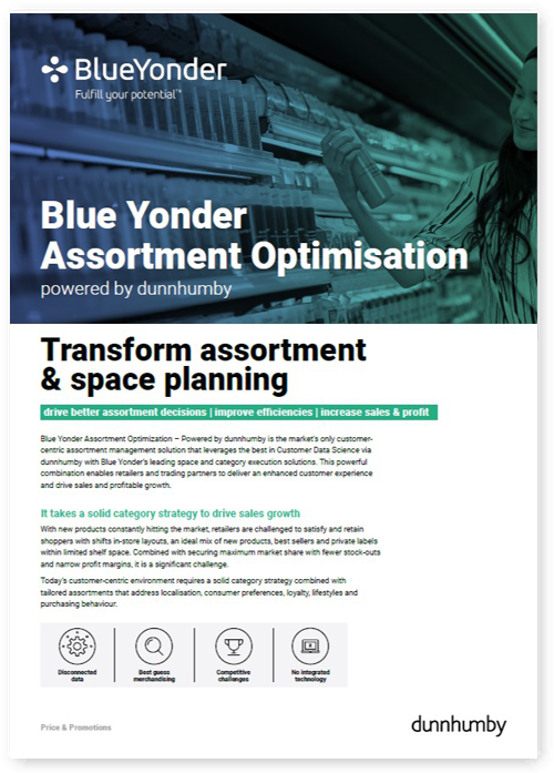 dunnhumby + Blue Yonder crucial shopper insights to deliver customer