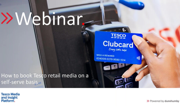 Webinar - How to book Tesco Retail Media campaigns on a self-serve basis