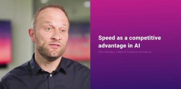 Speed as a competitive advantage in AI