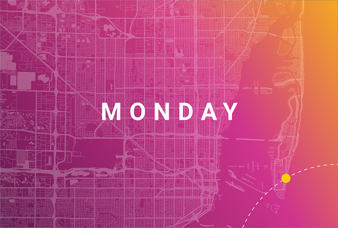 Monday schedule