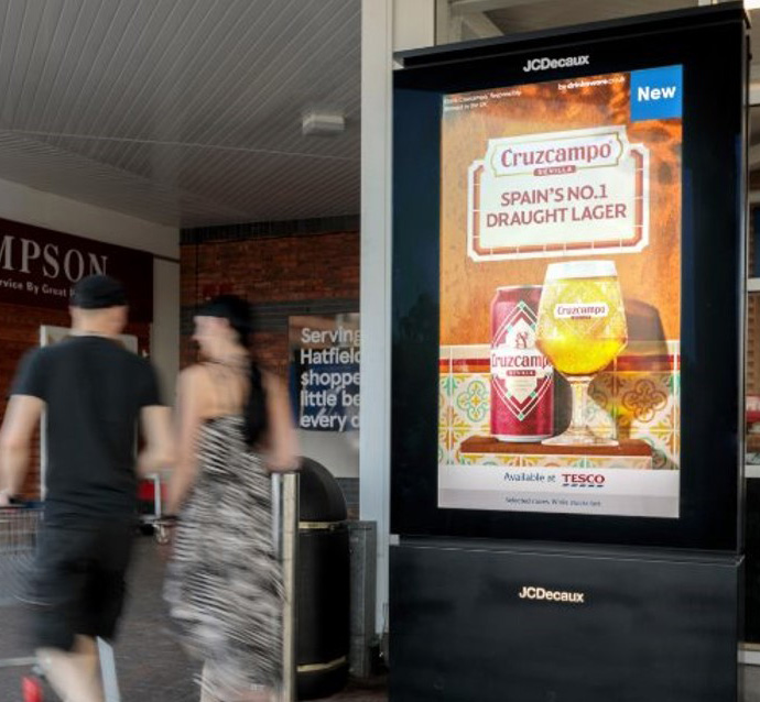 JCDecaux screen