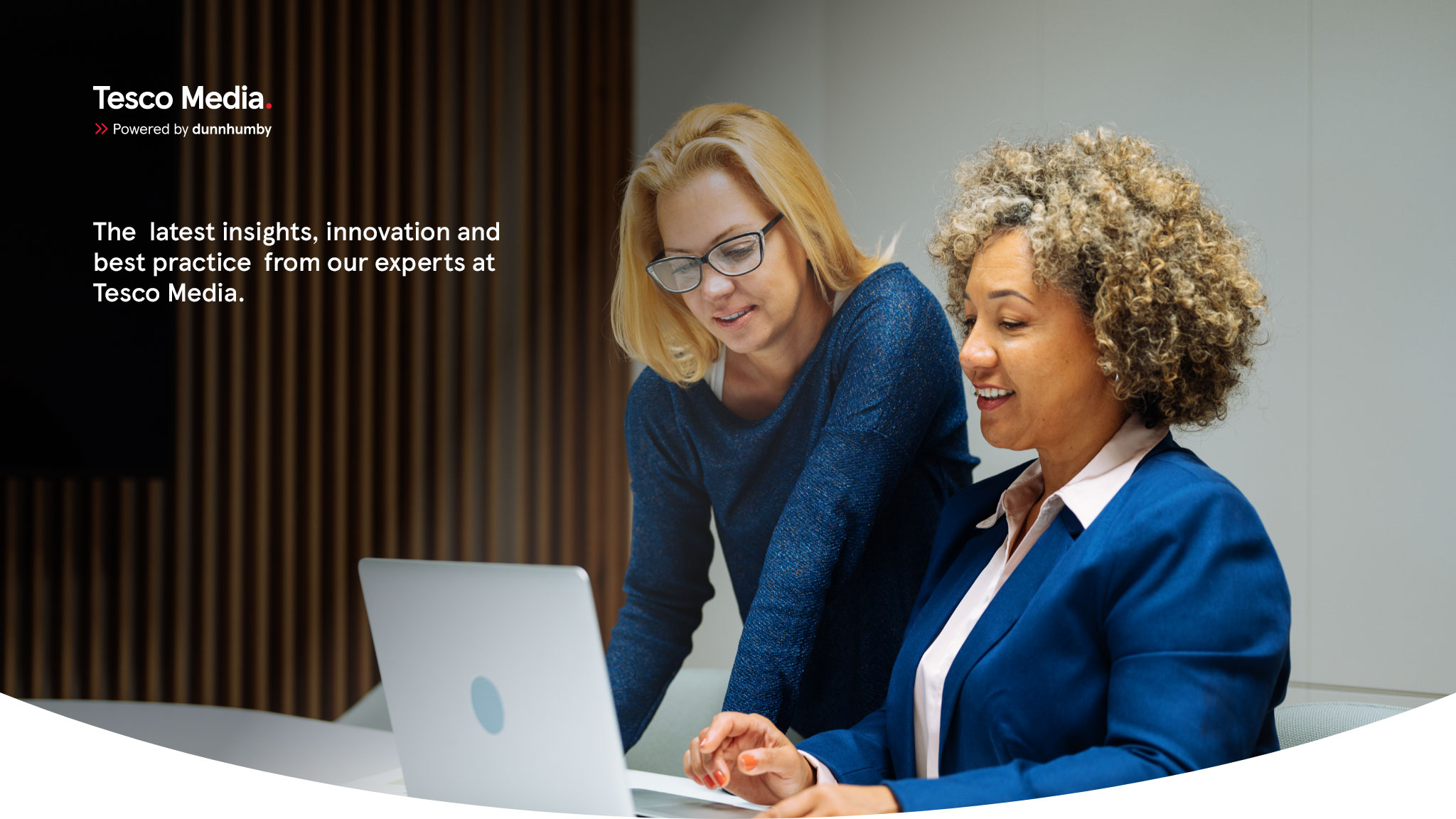 Tesco Media Resources header