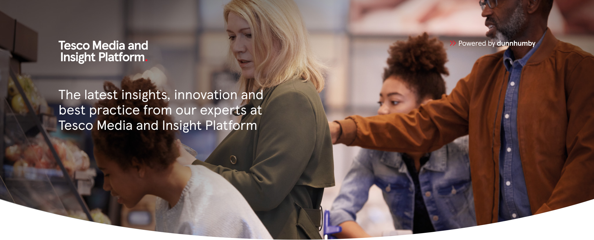 Tesco Media Resources header